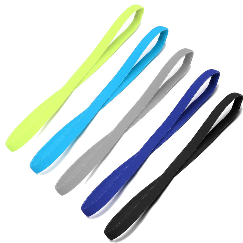Yoga Fitness Girl - 1-5pcs Elastic Sweatband Yoga Running Fitness