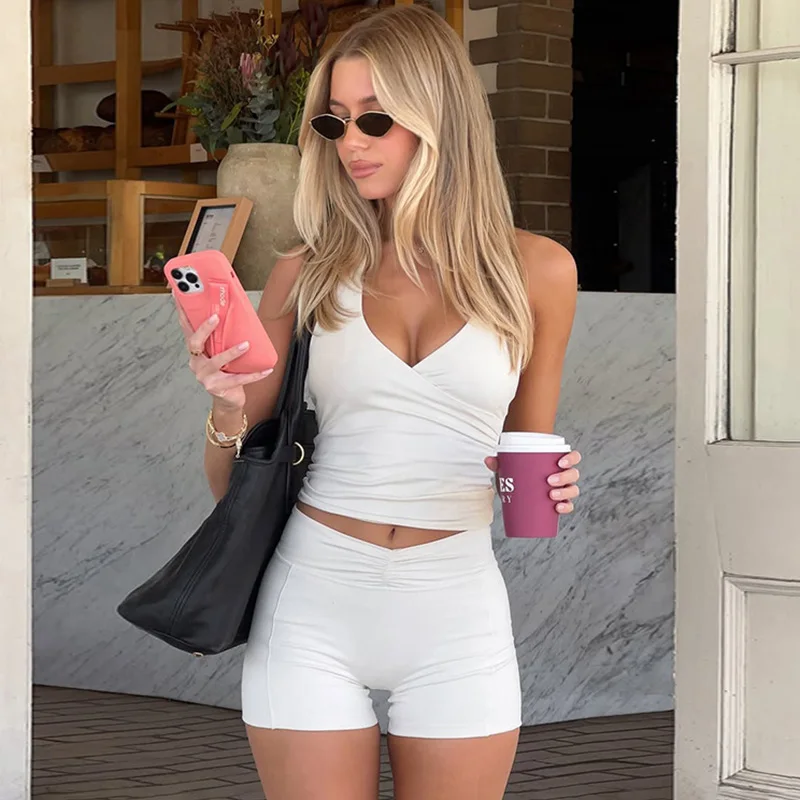Yoga Fitness Girl - HOTSHOT Casual Shorts Suit Hot Girl