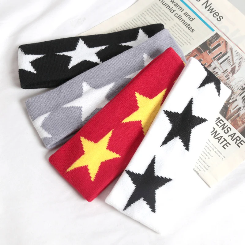 Yoga Fitness Girl - Elastic Pentagram Hair Bands Women Men