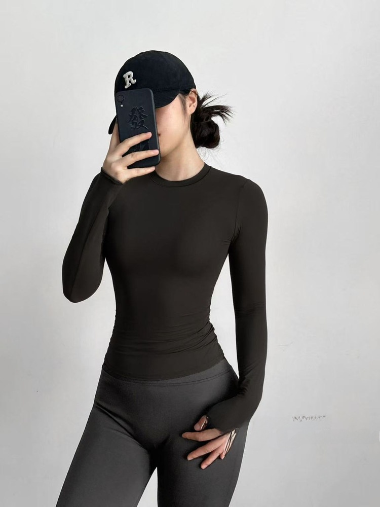 Yoga Fitness Girl - Slim Fit Long Sleeve Yoga Fitness