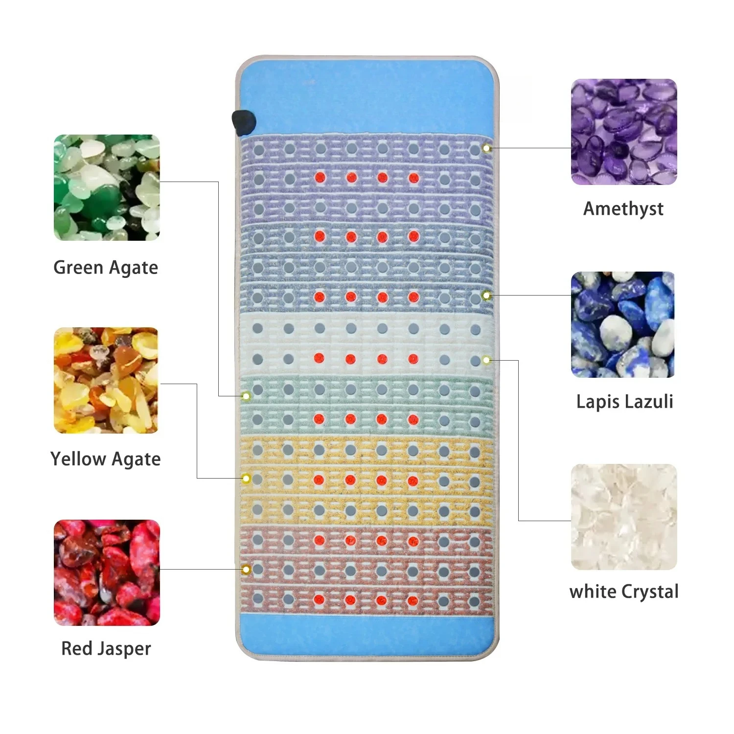 Reliable Natural Crystal Mat R - Oxygen Yoga & Fitness University Village recension och pris