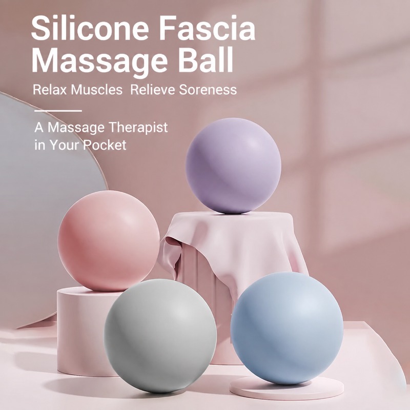 Silicone Fitness Fascia Ball S - Yoga Fitness Trainer recension och pris