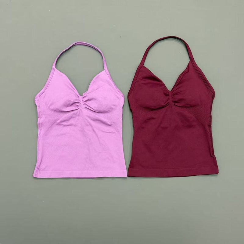 Gym Women Sports Tank Top Seam - Yoga Fitness Tapis recension och pris