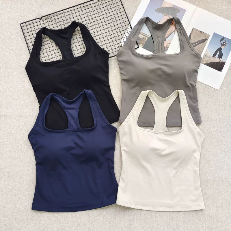 Women's Square Neck Racerback  - Yoga Fitness Tapis recension och pris