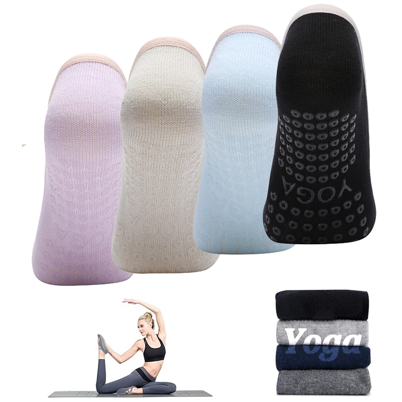 Ladies Non-Slip Pilates Socks  - Yoga Fitness Studio recension och pris