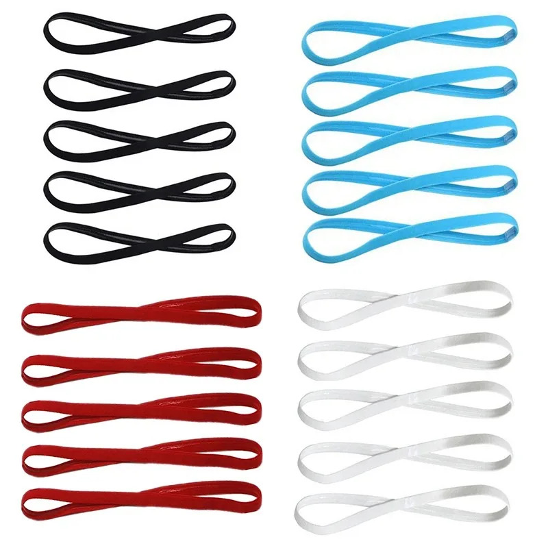1-5pcs Elastic Sweatband Yoga  - Yoga Fitness Girl recension och pris