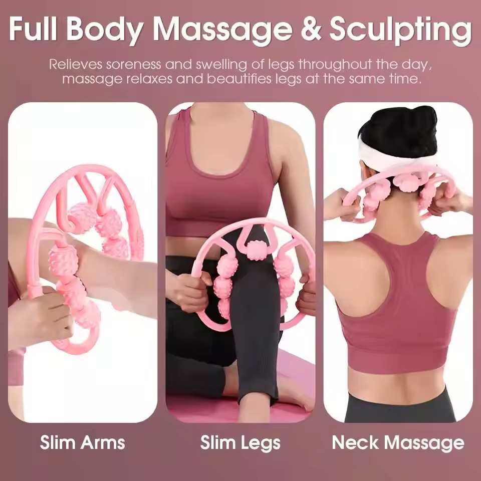 Leg Calf Roller Massager Anti- - Yoga Fitness Trainer recension och pris
