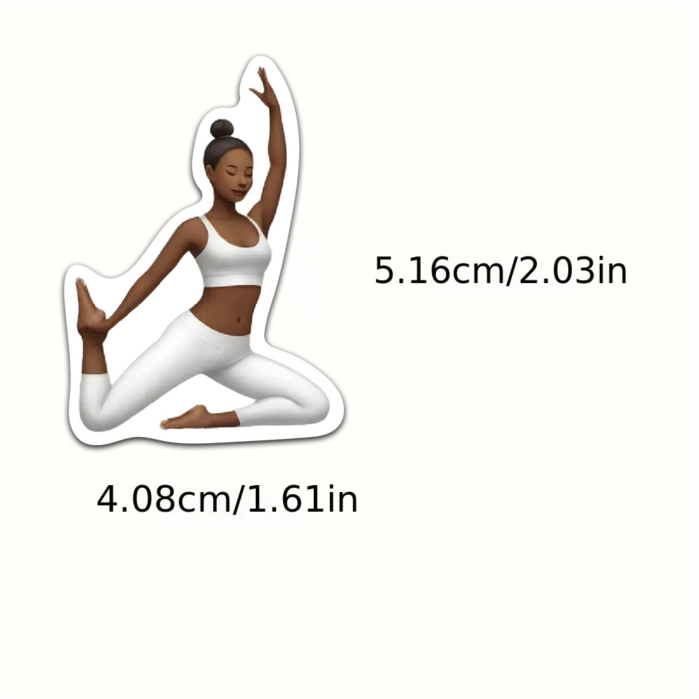 50/100PCS Fitness GYM Girl Cre - Yoga Fitness Girl recension och pris