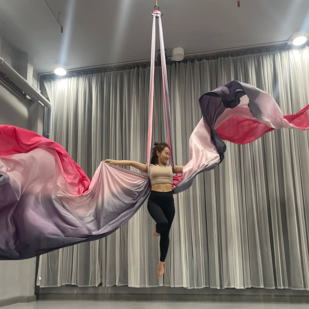 10m Aerial silks Ombre Aerial  - Yoga Fitness Studio recension och pris