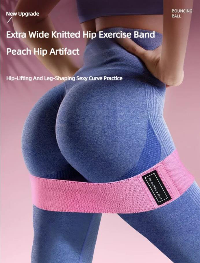 3Pcs Fabric Resistance Hip Boo - Yoga Fitness Trainer recension och pris