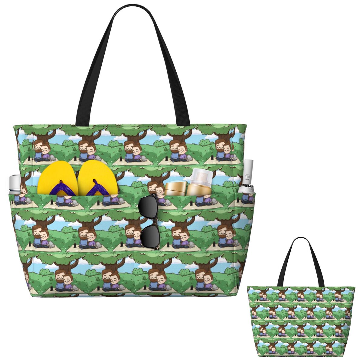 Park Day - Pibubear Beach Tote - Yoga Fitness Park recension och pris