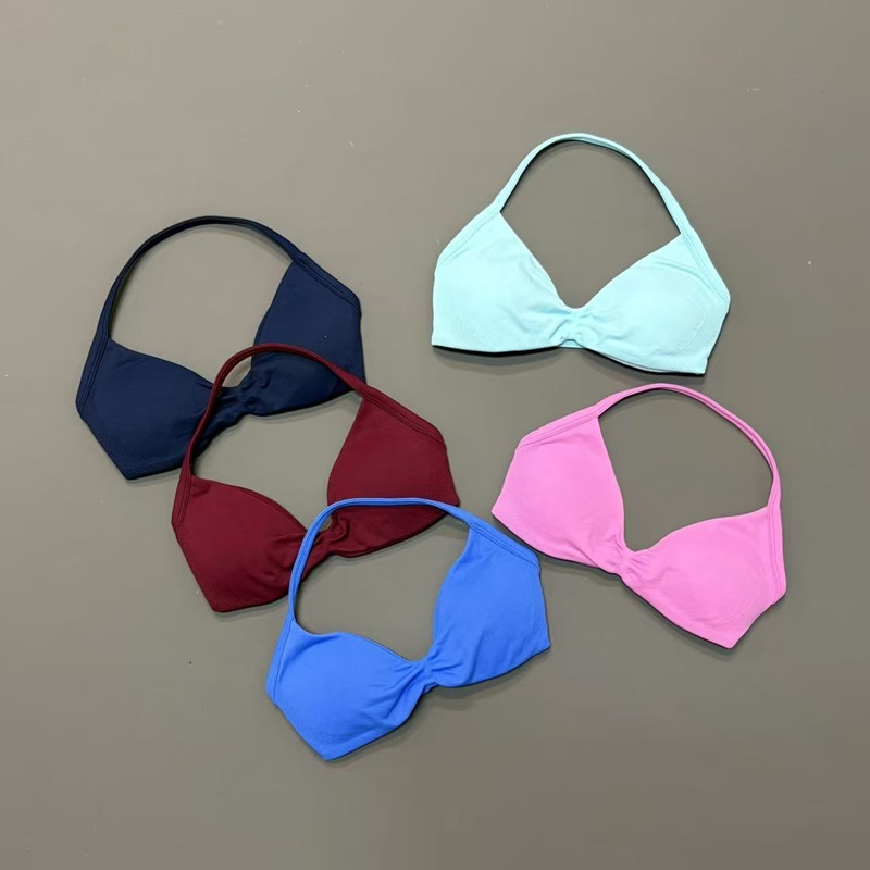 Women Halter Sports Bra V-Neck - Yoga Fitness Tapis recension och pris