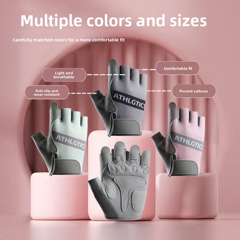 Unisex Thin Half Finger Fitnes - Yoga Fitness Spinning recension och pris