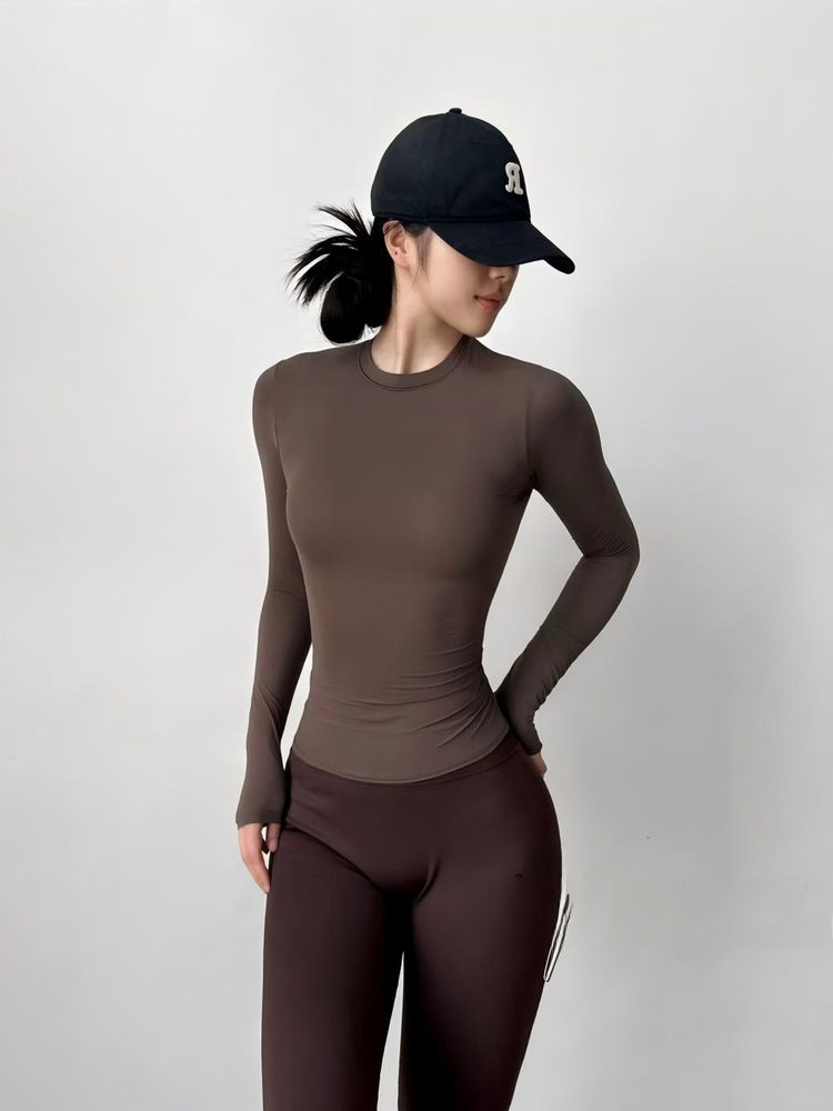 Slim Fit Long Sleeve Yoga Fitn - Yoga Fitness Girl recension och pris